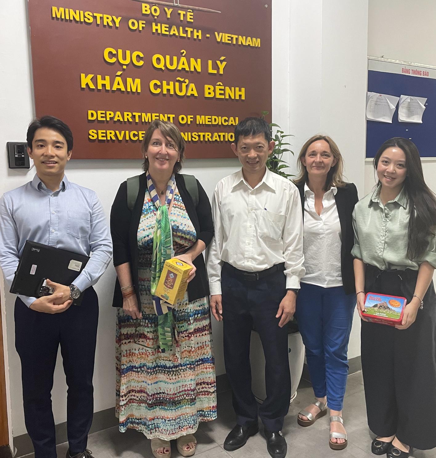 25 mars-1er avril 2024 – Visite d’évaluation des besoins de formation en gestion hospitalière au Vietnam
