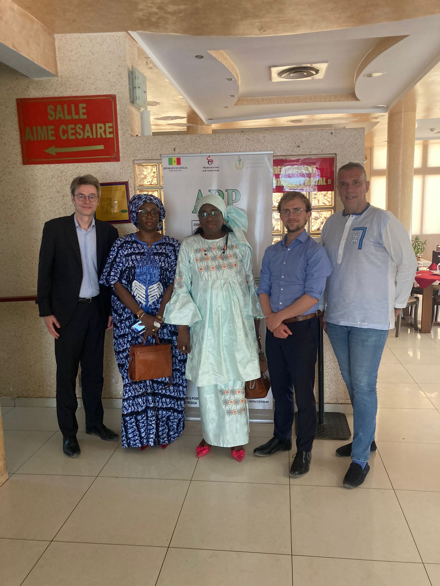 8-14 Mai 2024 – Visite au Sénégal et identification de partenaires régionaux pour la mise en place d’une filière de formation aux métiers de la régulation pharmaceutique