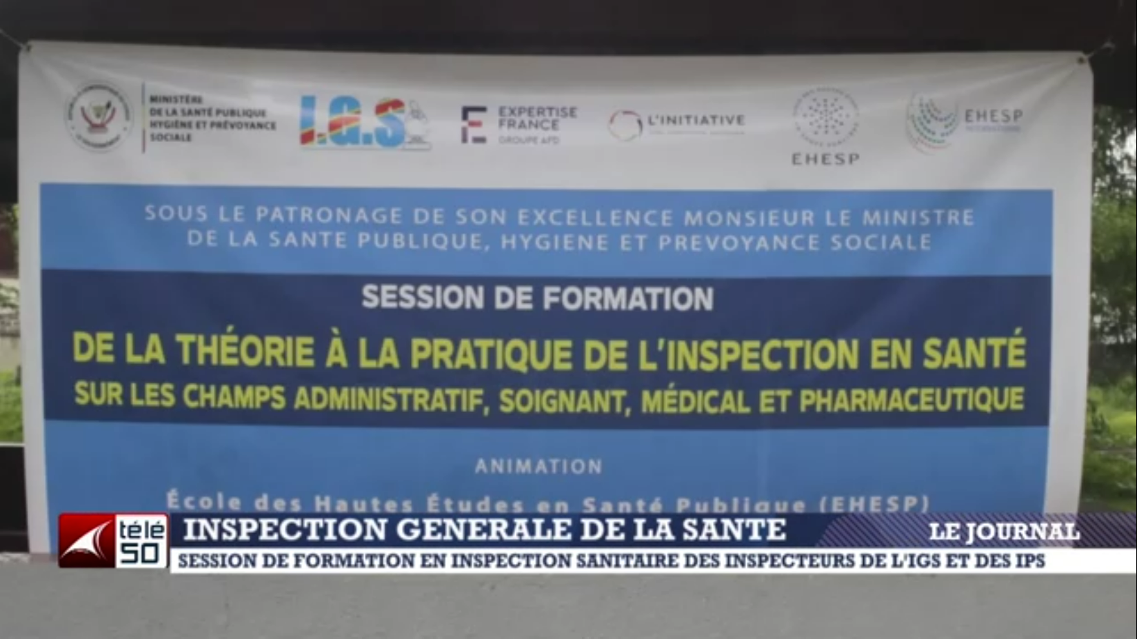 Renforcement des capacités des inspecteurs en méthodes et techniques d’inspection dans le domaine de la santé en République Démocratique du Congo – 2024