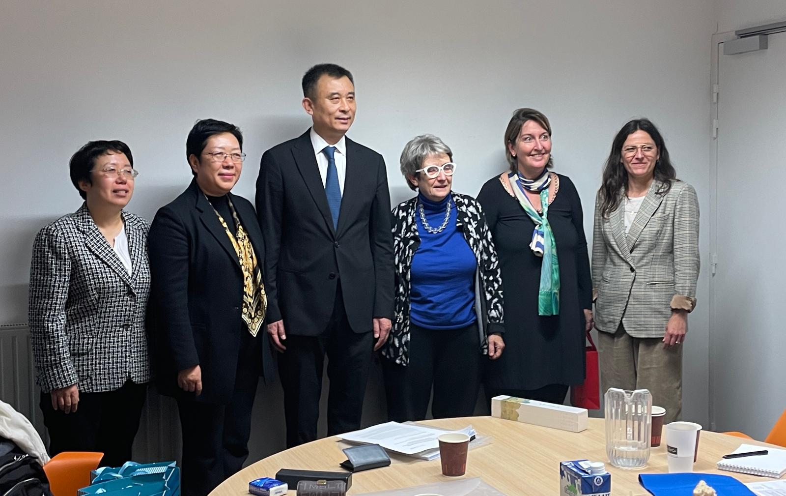 November 18th 2024 – NHC Chinese delegation visits EHESP